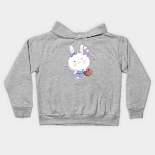 Strawberry Bunny Kids Hoodie